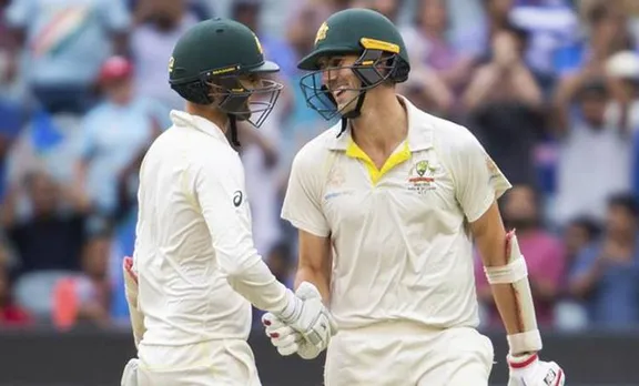 pat cummins, pat cummins boundary, pat cummins fifty, pat cummins wicket, cummins wickets, cummins fifty, india vs australia, ind vs aus, india vs australia 3rd test, ind vs aus 3rd test, cricket news, indian express