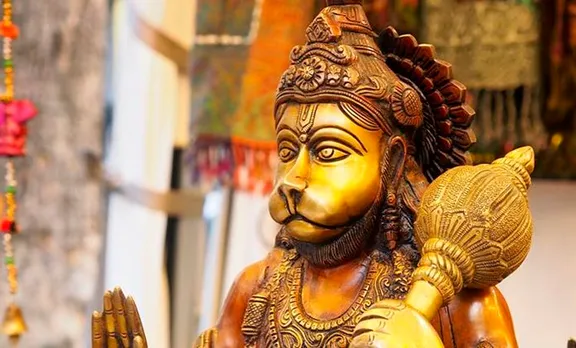 ഹനുമാനെ തൊട്ടു കളിച്ചാല്‍ നിങ്ങളുടെ 'ലങ്ക' ചാമ്പലാകും: ബിജെപിക്ക് കോണ്‍ഗ്രസ് മുന്നറിയിപ്പ്