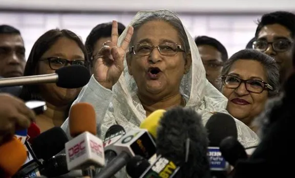 Bangladesh elections, Bangladesh election results, Sheikh Hasina, Bangladesh poll results, Awami League, Bangladesh general elections, bangladesh elections 2018, Bangladesh parliamentary elections, Kamal Hossain,ബംഗ്ലാദേശ്, തിരഞ്ഞെടുപ്പ്, ഷെയ്ഖ് ഹസീന, ഐഇ മലയാളം