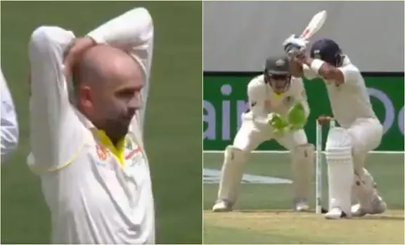 Virat Kohli, Nathan Lyon, IND vs AUS, Team India, Australia, Perth test, ie malayalam, വിരാട് കോഹ്ലി, നഥാന്‍ ലിയോണ്‍, പെർത്ത്, ഇന്ത്യ, ഓസ്ട്രേലിയ, ഐഇ മലയാളം