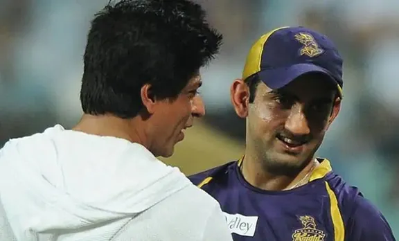 'എന്റെ ക്യാപ്റ്റന്‍, നിങ്ങള്‍ അല്‍പ്പം കൂടെ പുഞ്ചിരിക്കണം'; ഗംഭീറിന് ഷാരൂഖിന്റെ ഹൃദയത്തില്‍ തൊട്ട സന്ദേശം