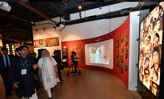 രാജ്യത്തെ ആദ്യ സിനിമാ മ്യൂസിയം മുംബൈയില്‍, പ്രധാനമന്ത്രി ഉദ്ഘാടനം ചെയ്തു