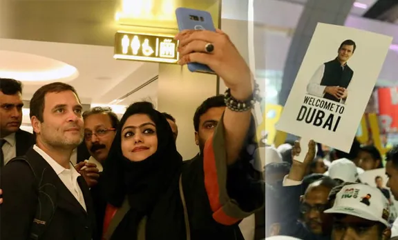 rahul gandhi, viral selfie, rahul dubai, ie malayalam, രാഹുൽ ഗാന്ധി, വൈറൽ സെൽഫി, ഐഇ മലയാളം, rahul gandhi in dubai, overseas news, rahul gandhi news, dubai news, pravasi vartha, കേരള ന്യൂസ്, കേരള വാര്‍ത്ത, Kerala News, മലയാളം ന്യൂസ്, മലയാളം വാര്‍ത്ത, Malayalam News, Breaking News, പ്രധാന വാര്‍ത്തകള്‍, ഐ ഇ മലയാളം, iemalayalam, indian express malayalam, ഇന്ത്യന്‍ എക്സ്പ്രസ്സ്‌ മലയാളം