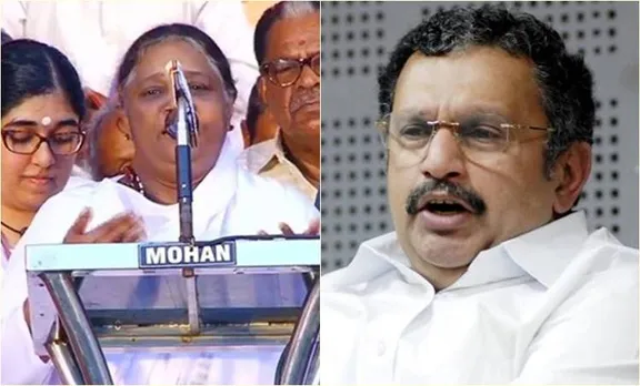 അമൃതാനന്ദമയിയുടെ പ്രസംഗം പാല്‍പ്പായസം കോളാമ്പിയിലൂടെ ഒഴുകുന്നത് പോലെ: കെ മുരളീധരന്‍