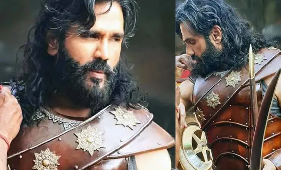 Sunil Shetty, Sunil Shetty in Marakkar, Sunil Shetty Marakkar Photo, Sunil Shetty age, Priyadarshan, Kalyani Priyadarshan, Kalyani and Pranav mohanlal in Marakkar, Director Priyadarshan, Mohanlal, Manju Warrier, Pranav Mohanlal, Madhu, Marakkar: Arabikkadalinte Simham, Priyadarshan, Sunil Shetty, പുതിയ ചിത്രം, സിനിമ, Entertainment, സിനിമാ വാര്‍ത്ത, ഫിലിം ന്യൂസ്, Film News, കേരള ന്യൂസ്, കേരള വാര്‍ത്ത, Kerala News, മലയാളം ന്യൂസ്, മലയാളം വാര്‍ത്ത, Malayalam News, Breaking News, പ്രധാന വാര്‍ത്തകള്‍, ഐ ഇ മലയാളം, iemalayalam, indian express malayalam, ഇന്ത്യന്‍ എക്സ്പ്രസ്സ്‌ മലയാളം, pranav mohanlal, പ്രണവ് മോഹൻ ലാൽ