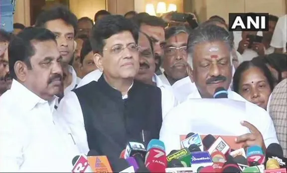 തമിഴ്‌നാട്ടിൽ അണ്ണാ ഡിഎംകെയും ബിജെപിയും പിഎംകെയും സഖ്യം പ്രഖ്യാപിച്ചു