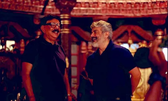 മോഹൻലാലിന്റെ 'മരക്കാർ' സെറ്റിൽ അജിത്തിന്റെ സർപ്രൈസ് എൻട്രി