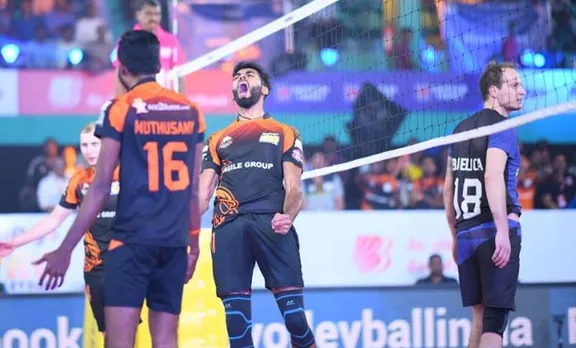 പ്രോ വോളിബോൾ ലീഗ്: അഹമ്മദാബാദ് പ്രതിരോധം തകർത്ത് ഹൈദരാബാദിന് തകർപ്പൻ ജയം