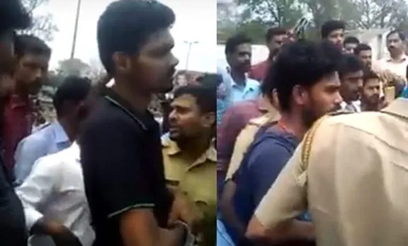 'രാഖി പൊട്ടിക്ക്'; കഞ്ചാവ് കടത്തുന്നതിനിടെ പിടിയിലായ ആര്‍എസ്എസുകാരനോട് സംഘപ്രവര്‍ത്തകന്‍