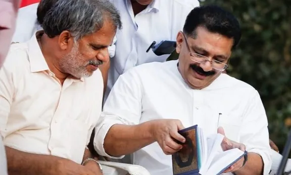 ഖുര്‍ആന്‍ കൈയില്‍ പിടിച്ച് ജലീലിന്റെ ചിത്രം; വിമര്‍ശനവുമായി വി.ടി.ബല്‍റാം