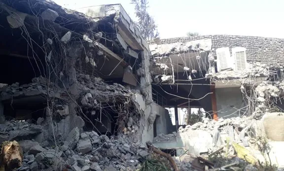 നീരവ് മോദിയുടെ ആഡംബര ബംഗ്ലാവ് സ്‌ഫോടക വസ്തുക്കള്‍ ഉപയോഗിച്ച് തകർത്തു