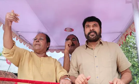 ഇന്നച്ചന് വോട്ട് ചോദിക്കാന്‍ മമ്മൂട്ടിയെത്തിയപ്പോള്‍