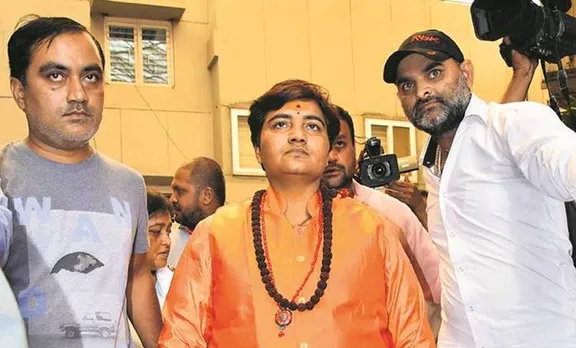 sadhvi pragya thakur, സാധ്വി പ്രഗ്യാ സിങ് ഠാക്കൂർ,sadhvi pragya thakur bjp, Babri Masjid, ബാബറി മസ്ജിദ്, Ram Temple, രാമ ക്ഷേത്രം, സാധ്വി പ്രഗ്യാ സിങ് ഠാക്കൂർ ബിജെപി, sadhvi pragya hemant karkare,സാധ്വി പ്രഗ്യാ സിങ് ഠാക്കൂർ ഹേമന്ത് കർക്കറെ, bjp bhopal candidate, bjp bhopal candidate sadhvi pragya thakur, hemant karkare, hemant karkare sadhvi pragya, sadhvi pragya latest news, sadhvi pragya news, bjp news, sadhvi pragya singh thakur, sadhvi pragya singh thakur bjp