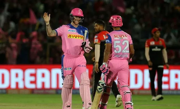 IPL 2019 RCB vs RR Live score: നാലാം അങ്കത്തിൽ റോയലായി രാജസ്ഥാൻ; ബാംഗ്ലൂരിനെതിരെ ഏഴ് വിക്കറ്റ് ജയം