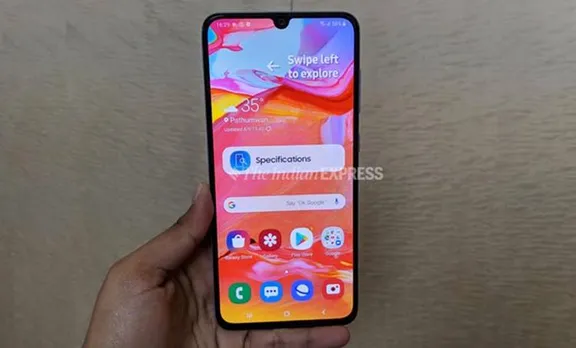 സാംസങ് ഗ്യാലക്സി എ 70 ഇന്ത്യയിലെത്തി