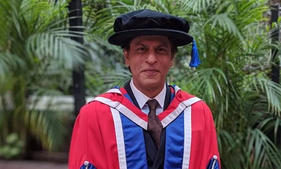 ഷാരൂഖ് ഖാന് ലണ്ടനിലെ നിയമ സർവകലാശാലയില്‍ നിന്നും ഡോക്ടറേറ്റ്