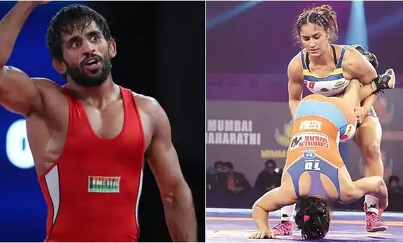 Khel Ratna,ഖേല്‍ രത്ന, Vinesh Phoghat,വിനേഷ് ഫോഘട്ട്, Bajrangh Punia,ബജ്റംഗ് പുനിയ, ie malayalam, ഐഇ മലയാളം