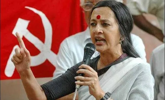 Brinda Karat CPIM Binoy Kodiyeri