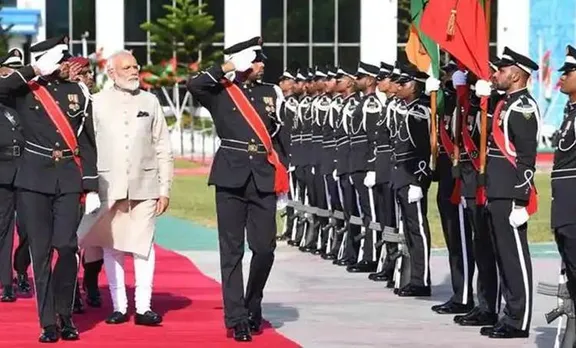 മാലിദ്വീപിന്റെ പരമോന്നത സിവിലിയന്‍ ബഹുമതി മോദിക്ക് സമ്മാനിച്ചു