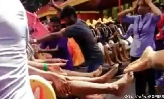 Wonderla, വണ്ടര്‍ലാ, Viral Video, വൈറല്‍ വീഡിയോ, Bangalore, ബാംഗളൂര്‍, injured, പരുക്ക്, accident, അപകടം police