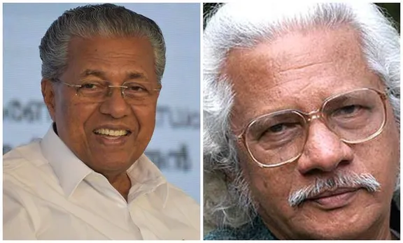 'ഒരാളൊരു വിവരദോഷം പറഞ്ഞെന്ന് കരുതി'; അടൂരിന്റെ വീട്ടില്‍ മുഖ്യമന്ത്രി എത്തി