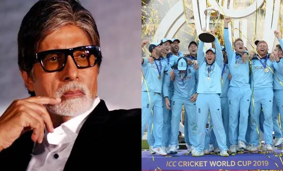 ICC boundary rule, Amitabh bachchan on ICC, Amitabh on ICC rules, Bachchan on ICC rules, England vs New Zealand final, Super over, World cup final super over, ICC boundary rule