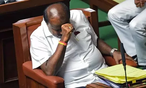 'മടുത്തു, ഇത് ജാതിയുടെ രാഷ്ട്രീയമാണ്'; പിന്മാറുകയാണെന്ന് സൂചിപ്പിച്ച് കുമാരസ്വാമി