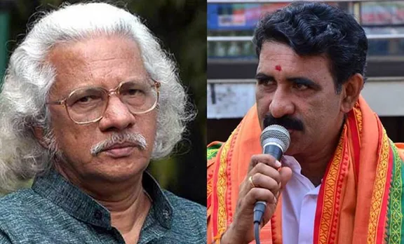 B Gopalakrishnan, ബി ഗോപാലകൃഷ്ണന്‍, BJP, ബിജെപി, Adoor Gopalakrishnan, അടൂര്‍ ഗോപാലകൃഷ്ണന്‍, prime minister, പ്രധാനമന്ത്രി, jai sriram attack ജയ് ശ്രീറാം ആക്രമണം