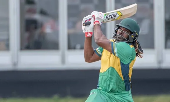 Chris Gayle,ക്രിസ് ഗെയില്‍, GlobalT20Canada,ഗ്ലോബല്‍ടി20കാനഡ, Global T20 Canada,ഗ്ലോബല്‍ ടി20 കാനഡ, Canada T20 League, കാനഡ ടി20 ലീഗ്,Gayle Century, ie malayalam, ഐഇ മലയാളം