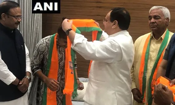 ബബിത ഫോഘട്ട് ബിജെപിയില്‍ ചേര്‍ന്നു; ആര്‍ട്ടിക്കിള്‍ 370 റദ്ദാക്കിയ മോദിക്ക് അഭിനന്ദനം