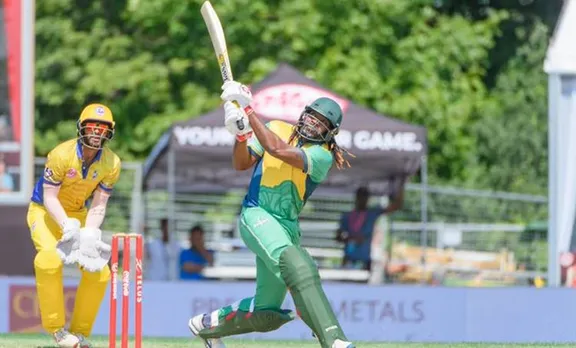 Chris Gayle,ക്രിസ് ഗെയില്‍, Global T20 Canada,ഗ്ലോബല്‍ ടി20 കാനഡ, Chris Gayle Six, ക്രിസ് ഗെയില്‍ സിക്സ്,Chris Gayle T20 Canada, ie malayalam,