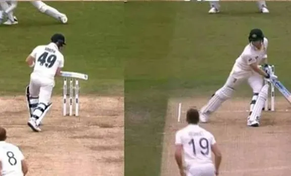 Steve Smith, Steve Smith leaves, Steve Smith shouldering arms, Steve Smith leaving ball, Lord's Test, England vs Australia 2nd Test, Australia vs England 2nd Test, Ashes 2019, സ്റ്റീവ്സ്മിത്ത്, സ്മിത്ത്, ബാറ്റിങ്, വീഡിയോ, ie malayalam, ഐഇ മലയാളം