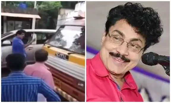 PK Sasi MLA Shouting Lorry Driver