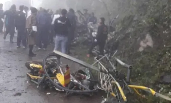 ഭൂട്ടാനില്‍ ഇന്ത്യന്‍ സേനയുടെ ഹെലികോപ്റ്റര്‍ തകര്‍ന്നുവീണു; രണ്ട് മരണം