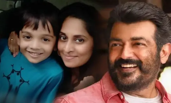 ajith, shalini, Aadvik, ie malayalam