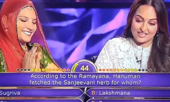 sonakshi sinha, സൊനാക്ഷി സിൻഹ, KBC, കെബിസി, ട്രോൾ, ramayana, രാമായണം, sonakshi sinha kbc ramyan question, sonakshi kbc answer, ruma devi sonakshi sinha kbc, indian express, viral news, iemalayalam, ഐഇ മലയാളം