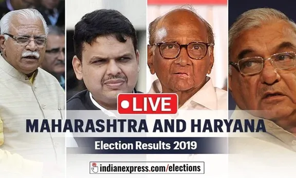 Maharashtra, Haryana Assembly Election Results:  ഹരിയാനയില്‍ തൂക്ക് മന്ത്രിസഭ, മഹാരാഷ്ട്രയില്‍ ബിജെപി-ശിവസേന സഖ്യത്തിന് നിറം മങ്ങിയ വിജയം