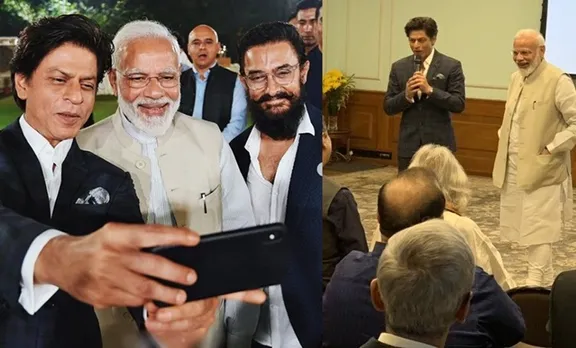 modi gandhi video bollwyood, മഹാത്മ ഗാന്ധി, Narendra Modi, നരേന്ദ്ര മോദി, Shah Rukh Khan, ഷാരൂഖ് ഖാൻ, gandhi video, 150 years gandhi, bollywood stars meet modi launch gandhi, gandhi video launched by modi and actors, bollywood modi, narendra modi gandhi 150 years, shah rukh aamir khan modi, ekta kapoor modi, modi photo bollywood, mopdi meets bollywood, 150 birth anniversary mahatma gandhi, modi meets bollywood stars, modi film stars, modi, narendra modi, pm narendra modi, modi with bollywood celebs, bollywood celebs meet modi, modi bollywood, iemalayalam, ഐഇ മലയാളം