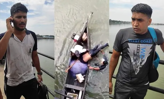 കൊച്ചിക്കായലില്‍ ചാടിയ യുവാവിനെ രക്ഷിച്ച് നാവികസേനാ ഉദ്യോഗസ്ഥര്‍