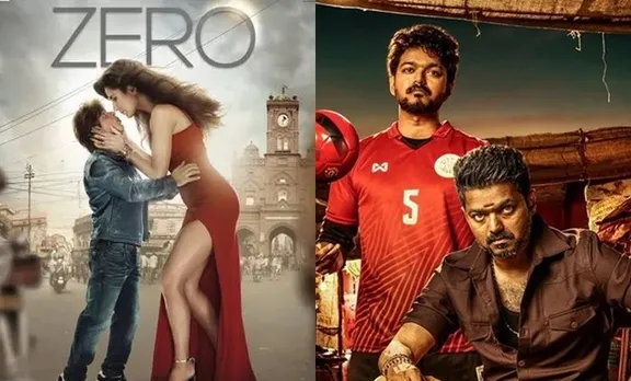 റിലീസ് കഴിഞ്ഞ് ഒരു വര്‍ഷമാകുമ്പോള്‍, 'സീറോ' ട്രെയിലര്‍ വീണ്ടും ട്രെന്റിങ്; കാരണം വിജയിയുടെ 'ബിഗില്‍'