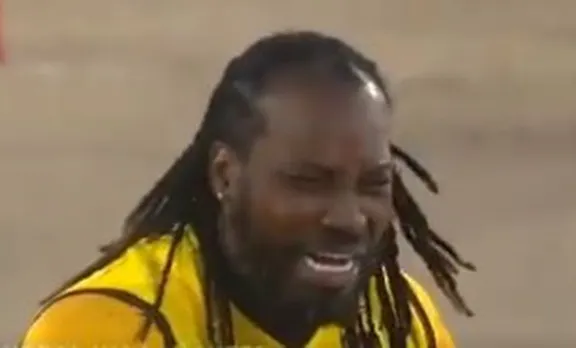 വിക്കറ്റിനായി കരഞ്ഞു നിലവിളിച്ച് ക്രിസ് ഗെയ്‌ൽ, വീഡിയോ