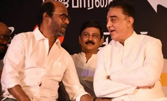 Rajinkanth and Kamal Haasan, രജനീകാന്ത്, രജിനികാന്ത്, കമൽഹാസൻ, Rajinikanth, Kamal Haasan, Rajini and Kamal, Kamal Haasan birthday event, Kamal Haasan birthday celebrations, Rajinikanth latest, Kamal Haasan latest