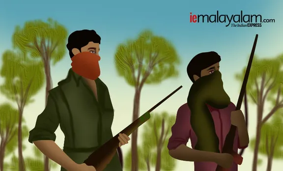 maoist, മാവോയിസ്റ്റ്, maoist encounter killings, മാവോയിസ്റ്റ് ഏറ്റുമുട്ടൽ കൊലപാതകങ്ങൾ, maoist encounter killings kerala, കേരളത്തിലെ മാവോയിസ്റ്റ് ഏറ്റുമുട്ടൽ കൊലപാതകങ്ങൾ, kerala police, കേരള പൊലീസ്, police encounter killings, fake maoist encounter, വ്യാജ മാവോയിസ്റ്റ് ഏറ്റുമുട്ടൽ, fake maoist encounter killings kerala, വ്യാജ മാവോയിസ്റ്റ് ഏറ്റുമുട്ടൽ കൊലപാതകങ്ങൾ, maoist encounter wayanad, മാവോയിസ്റ്റ് ഏറ്റുമുട്ടൽ വയനാട്, maoist encounter nilambur, മാവോയിസ്റ്റ് ഏറ്റുമുട്ടൽ നിലമ്പൂർ, maoist encounter vythiri, മാവോയിസ്റ്റ് ഏറ്റുമുട്ടൽ വൈത്തിരി, maoist encounter manjakkandy, മാവോയിസ്റ്റ് ഏറ്റുമുട്ടൽ മഞ്ചക്കണ്ടി, maoist cp jaleel, മാവോയിസ്റ്റ് സിപി ജലീൽ, maosit kuppu devaraj, മാവോയിസ്റ്റ് കുപ്പുദേവരാജ്,  indian express malayalam, ഇന്ത്യൻ എക്‌സ്‌പ്രസ് മലയാളം, ie malayalam, ഐഇ മലയാളം