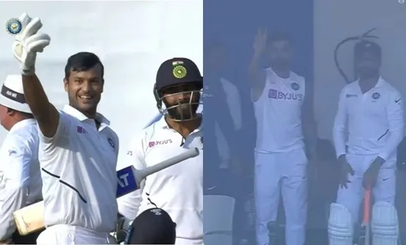 Mayank Virat, Virat Kohli,mayank agarwal, മായങ്ക് അഗര്‍വാള്‍, mayank agarwal century,മായങ്ക് അഗര്‍വാള്‍ ഇരട്ട സെഞ്ചുറി, india vs bangladesh, ind vs ban, cricket news