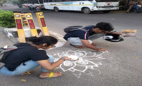 പൗരത്വ നിയമത്തിനെതിരെ പ്രതിഷേധം: വീടിനു മുന്നില്‍ കോലംവരച്ച അഞ്ച് പേര്‍ അറസ്റ്റില്‍