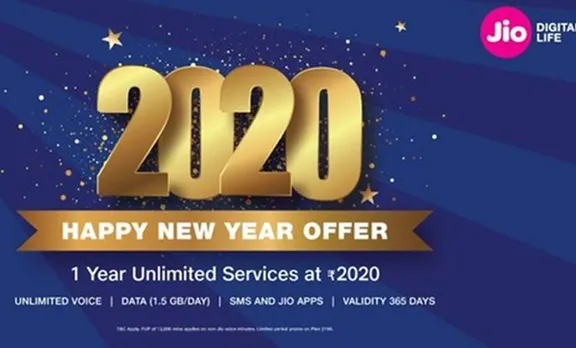 jio, ജിയോ, 2020 Happy New Year Offer, റീചാർജ്, ഹാപ്പി ന്യൂ ഇയർ ഓഫർ, iemalayalam