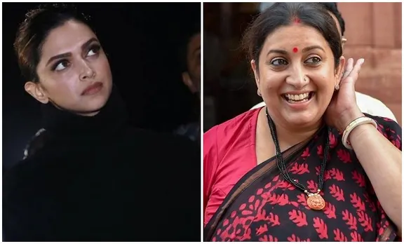 deepika padukone, ദീപിക പദുക്കോൺ, Smriti Irani, സ്മൃതി ഇറാനി, deepika padukone jnu, ദീപിക പദുക്കോൺ ജെഎൻയുവിൽ, chhappak, jnu violence, jnu attack, jnu attackers, iemalayalam, ഐഇ മലയാളം