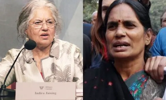 ഡൽഹി കൂട്ട ബലാത്സംഗക്കേസ്: പ്രതികളോട് ക്ഷമിക്കാൻ ആവശ്യപ്പെട്ട  ഇന്ദിര ജയ്‌സിങ്ങിനെതിരെ ഇരയുടെ അമ്മ