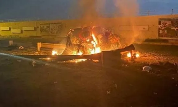 us air strike, യുഎസ് വ്യോമാക്രമണം, us air strike today, ഇറാനിൽ യുഎസ് വ്യോമാക്രമണം, us air strike news, us air strike today news, us air strike latest news, us air strike at baghdad airport, baghdad airport airstrike, air strike today, air strike today news, air strike today by us, air strike today by us news, iemalayalam, ഐഇ മലയാളം