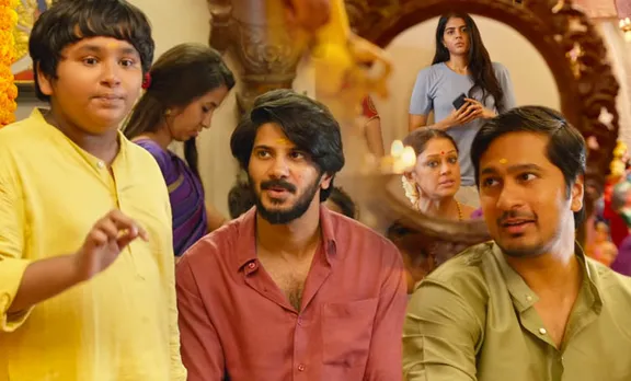 Varane Avashyamund , Varane Avashyamund song, Dulquer Salmaan, ദുൽഖർ സൽമാൻ, kalyani priyadarshan, കല്യാണി പ്രിയദർശൻ, Shobhana, ശോഭന, anoop sathyan, anoop sathyan film, shobana suresh gopi, dulquer salmaan song,iemalayalam, ഐഇ മലയാളം, Indian express malayalam, ഇന്ത്യൻ എക്സ്പ്രസ് മലയാളം